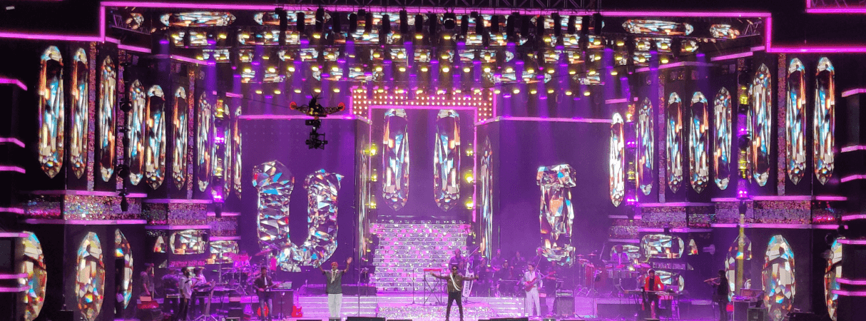 Live Concert Stage Design and Lights Services